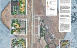 Konzeptentwurf Flughafen Erbil (Irak)